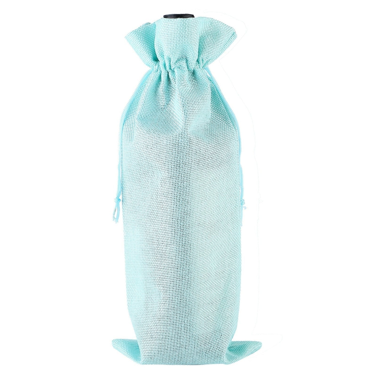10 x Linen Wine Bottle Bags with Drawstring - Image 49