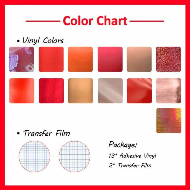 15 Sheet Adhesive Craft Vinyl Bundles - Image 6