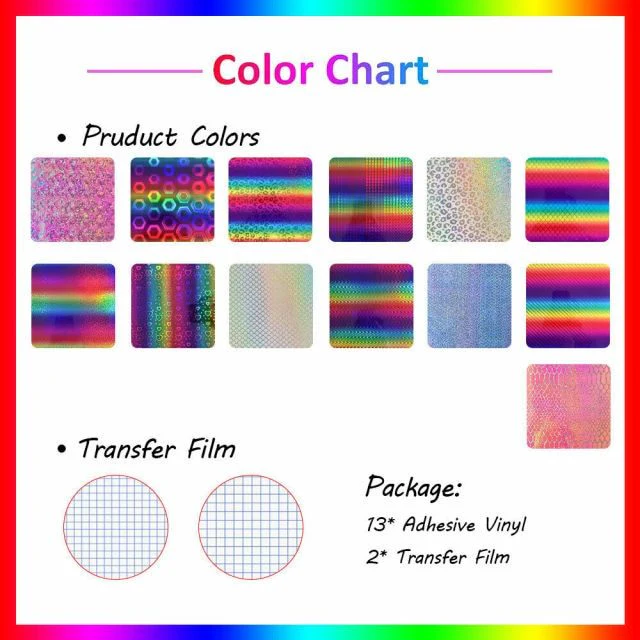 15 Sheet Adhesive Craft Vinyl Bundles - Image 8