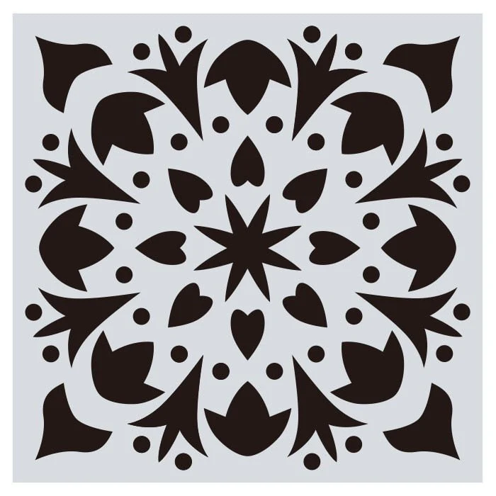 16pcs/set 15*15cm Mandala Painting Art Stencils - Image 13
