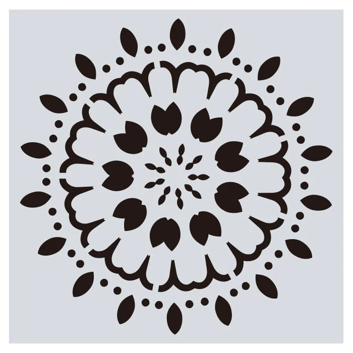 16pcs/set 15*15cm Mandala Painting Art Stencils - Image 9