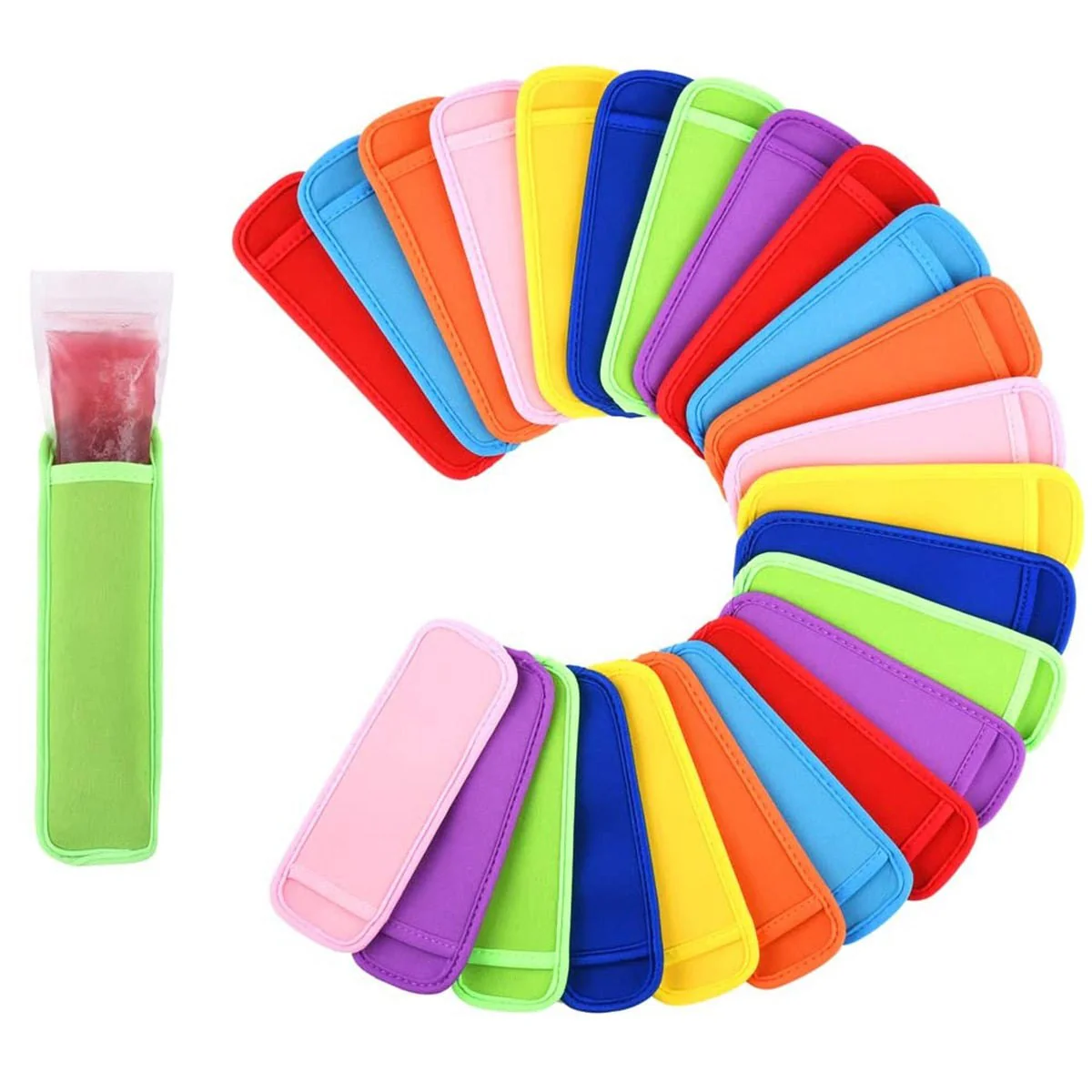 24 Pack Blank Zooper Dooper Ice Block Holders - Image 5