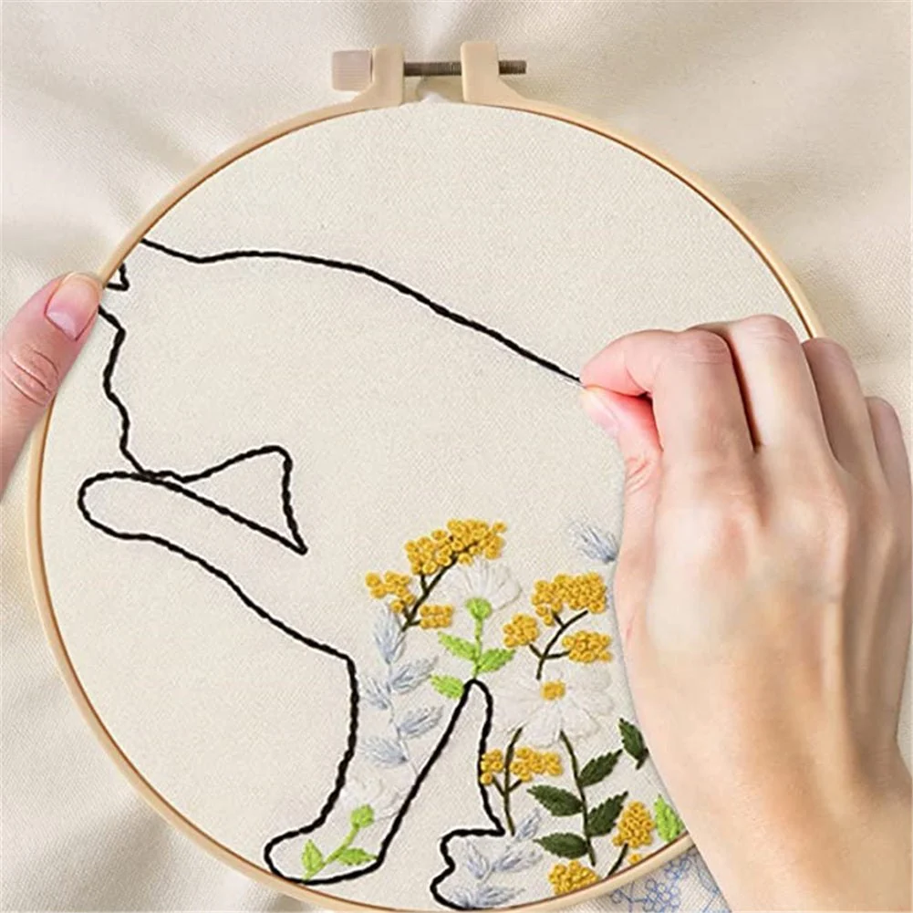 3 pack Canvas Bag Embroidery Starters Kits - Image 7