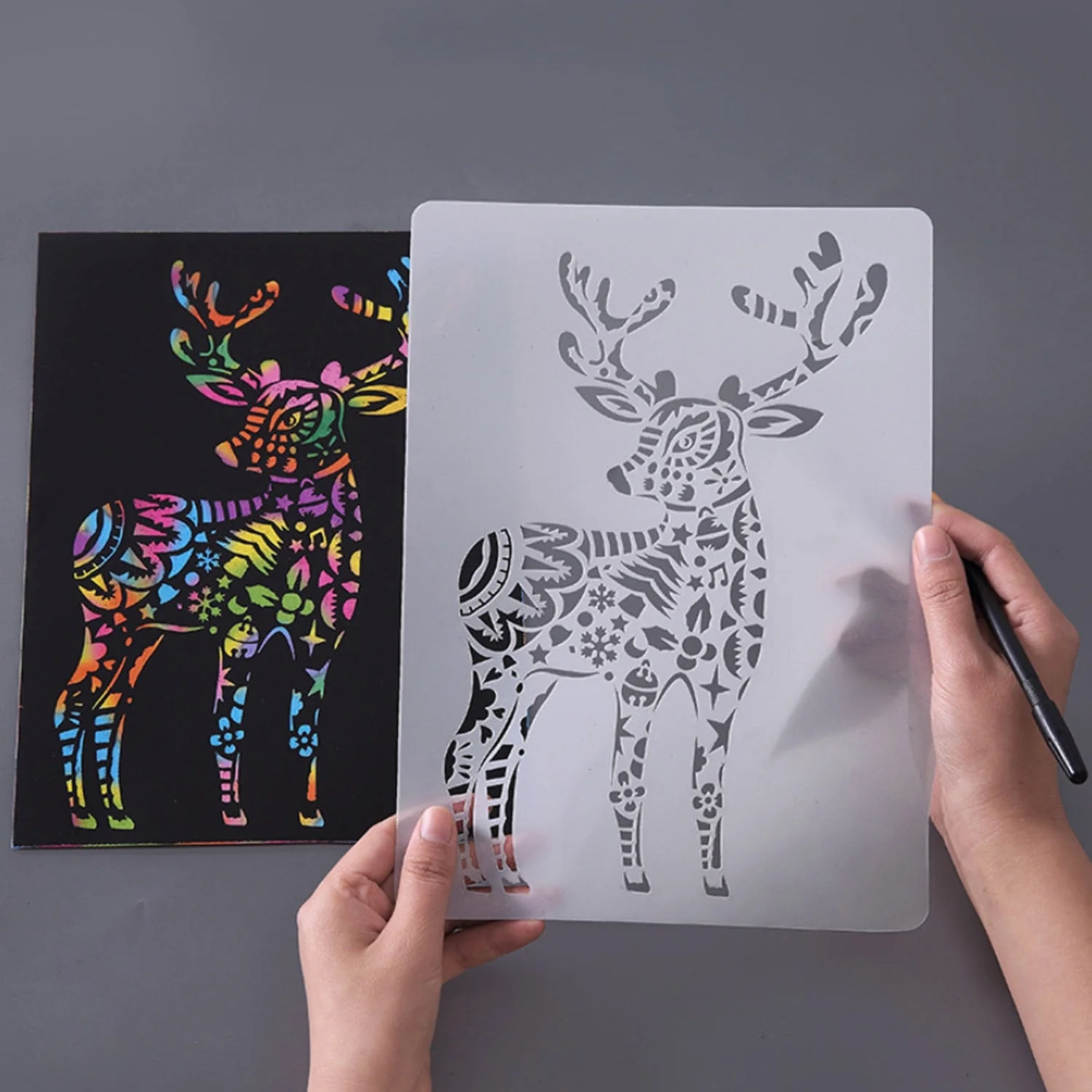 A4 Animal Stencils 10 Pack - Image 5