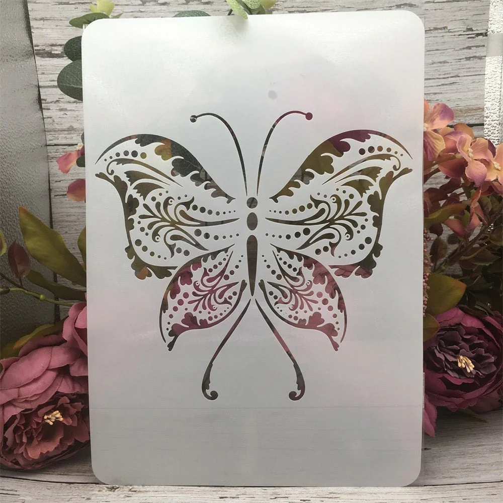 A4 Mandala Animals Art Stencil 12 Pack - Image 8