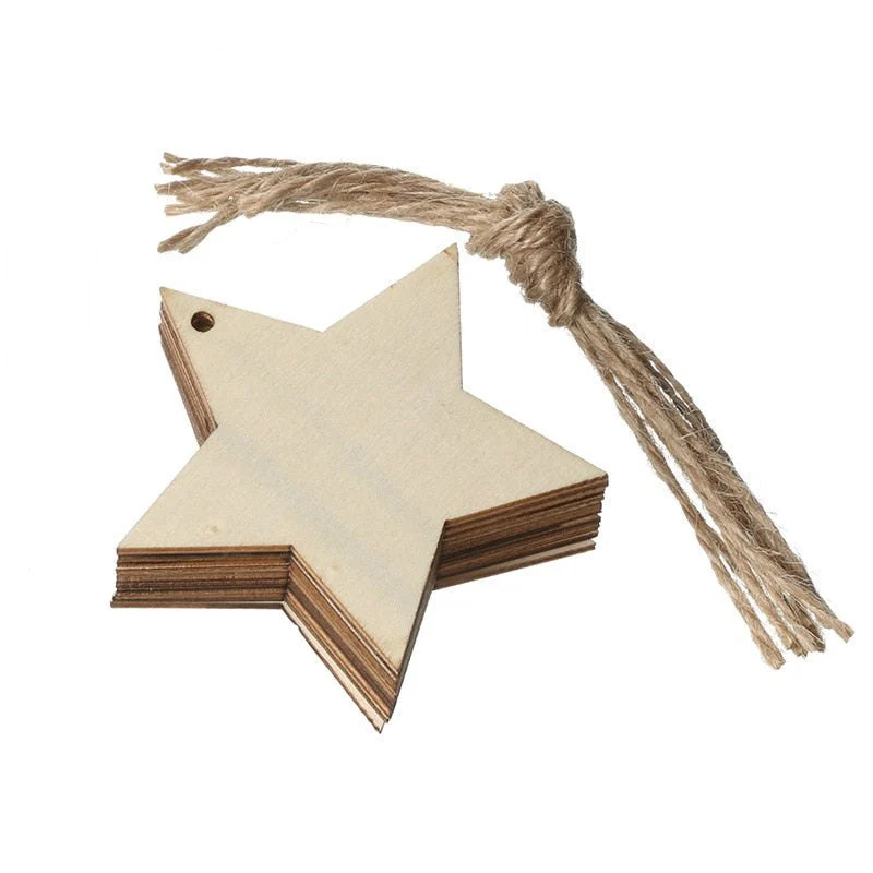 Blank Christmas Tree Hanging Ornaments x 10PCS - Image 7
