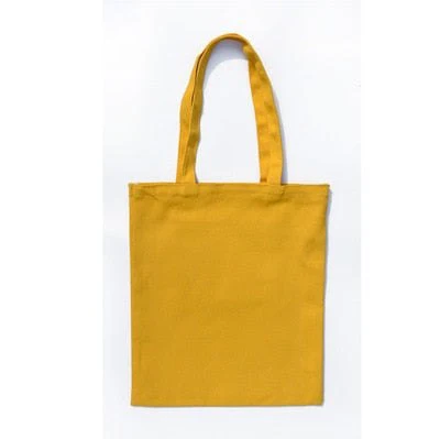 Blank Coloured Cotton Canvas Tote Shoulder Shopping Bags - Image 5