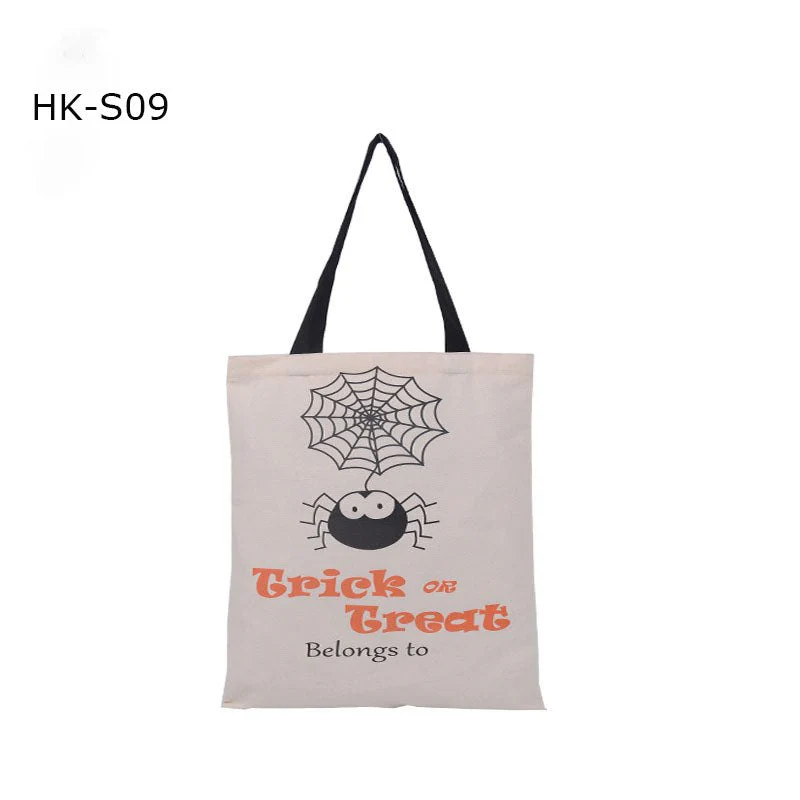 Bulk Halloween Trick Or Treat Canvas Candy Sacks - Image 16