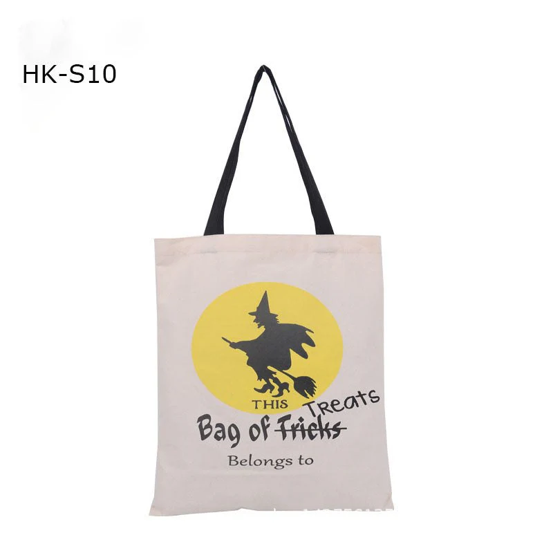 Bulk Halloween Trick Or Treat Canvas Candy Sacks - Image 17