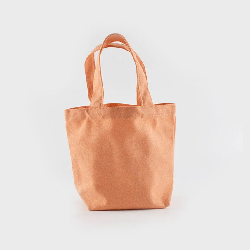 Bulk Small Blank Canvas Tote Bag - Image 3