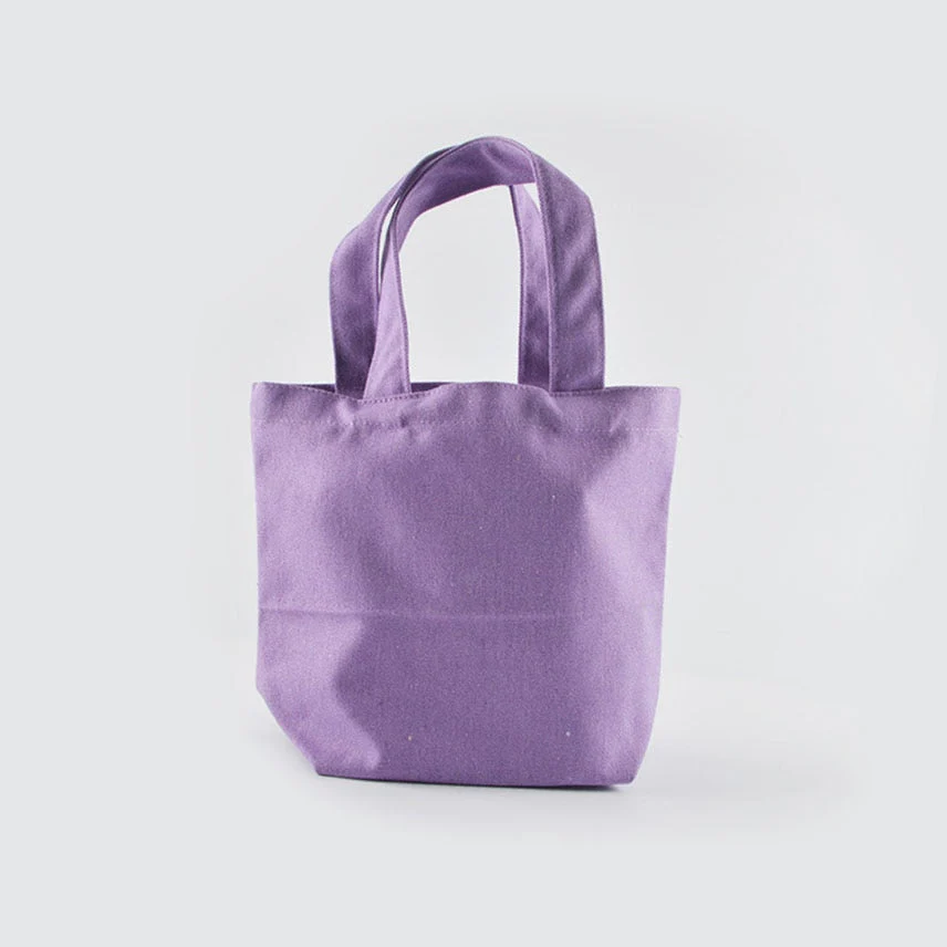 Bulk Small Blank Canvas Tote Bag - Image 5