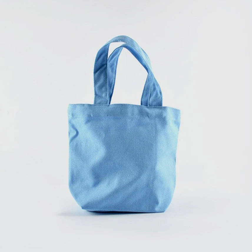 Bulk Small Blank Canvas Tote Bag - Image 6