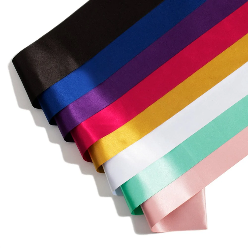 DIY Blank Hens Night Satin Sash 1/10 Pack - Image 6