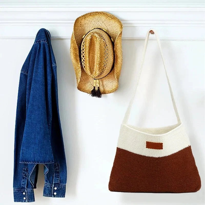 DIY Crochet Shoulder Bag Kit - Brown - Image 3
