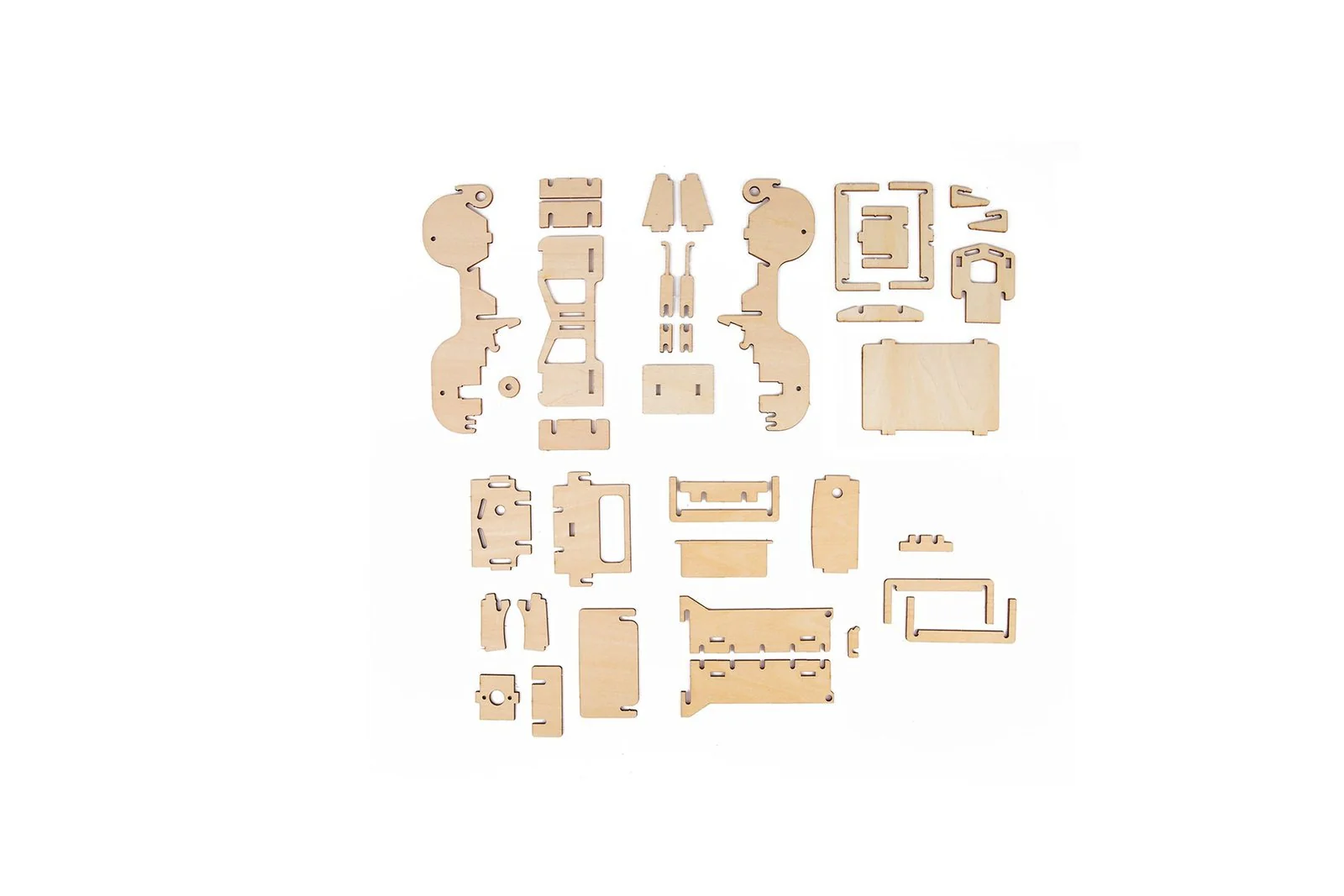 DIY 3D Wooden Solar Truck Science Kids Craft Kit - Image 4