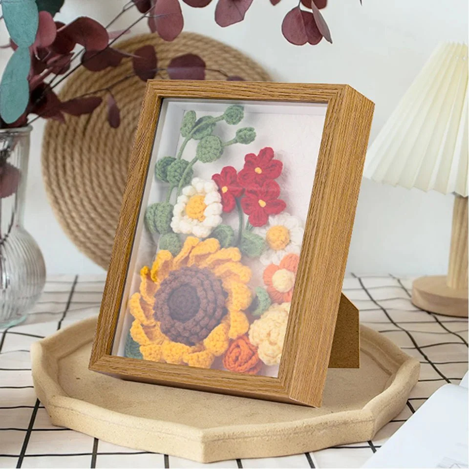 DIY Flower Crochet DIsplay Frame Kit - Floret - Image 5