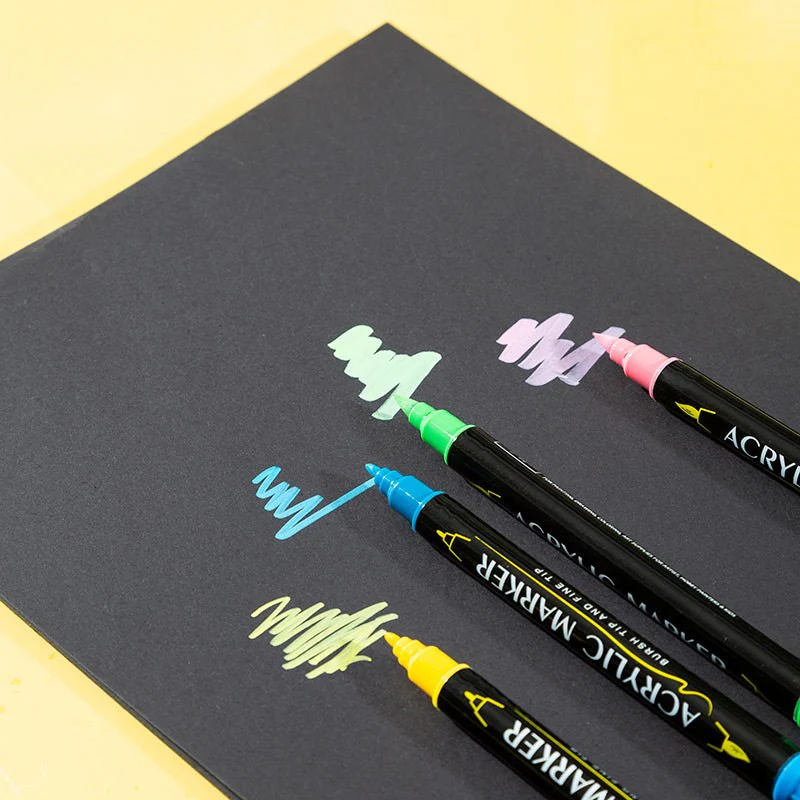 Double Tip Acrylic Paint Pens - Image 5