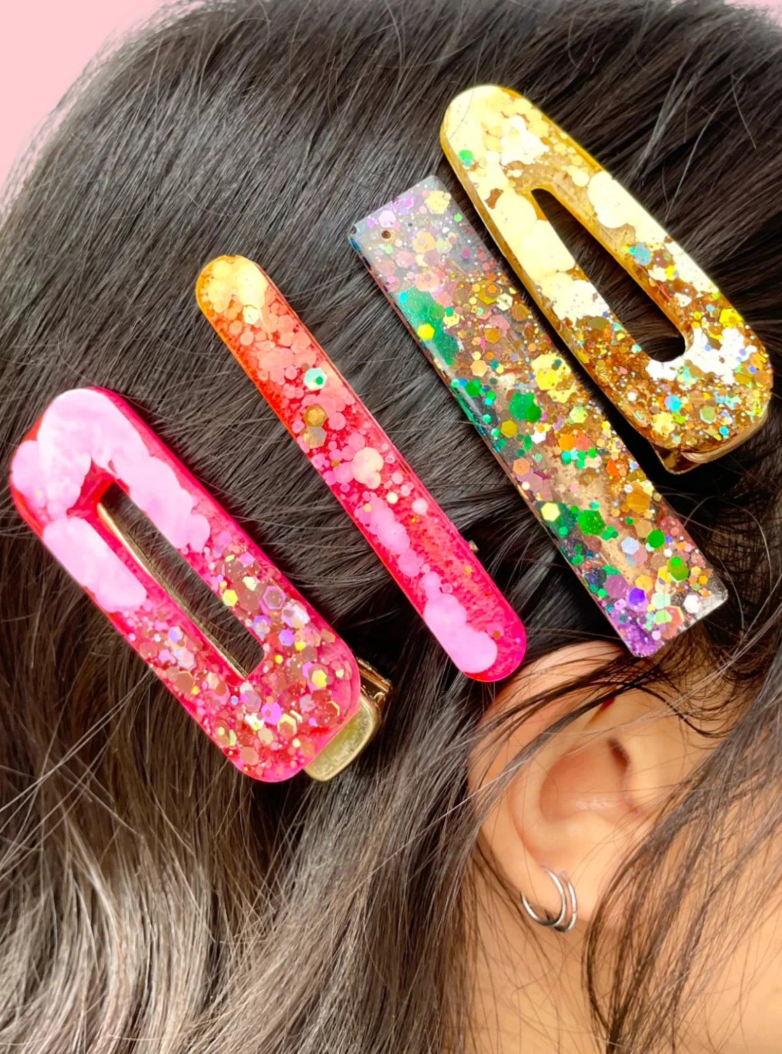 Drippy Resin Hairclip Making Kit - Image 4
