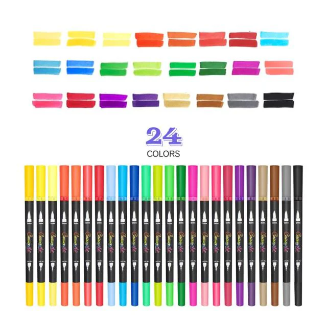 Dual Tip Art Marker Sets - Image 3
