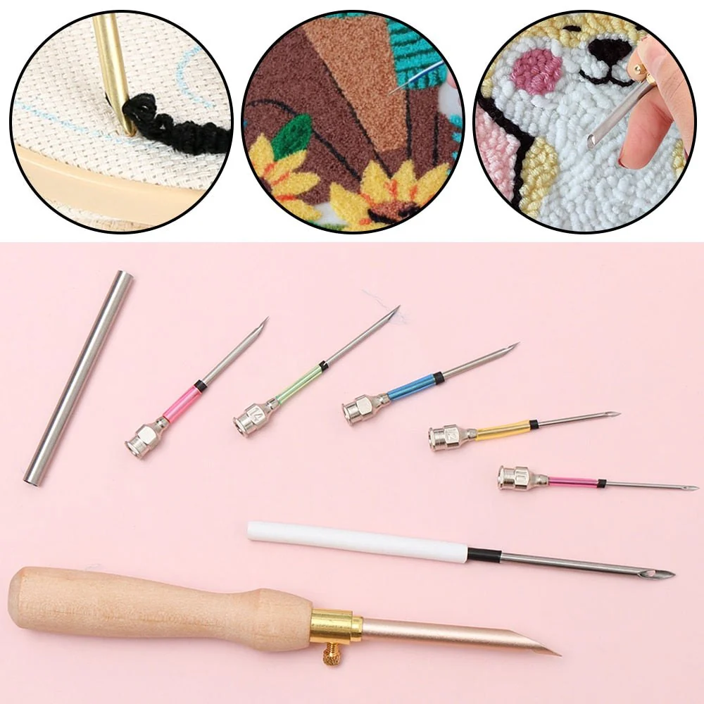 Embroidery Punch Needle Tool Kit - Image 11
