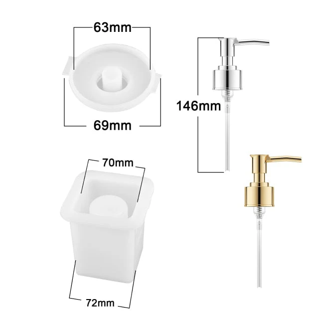 Hand Wash and Sanitizer Silicone Mould Epoxy Resin Kit - Image 4