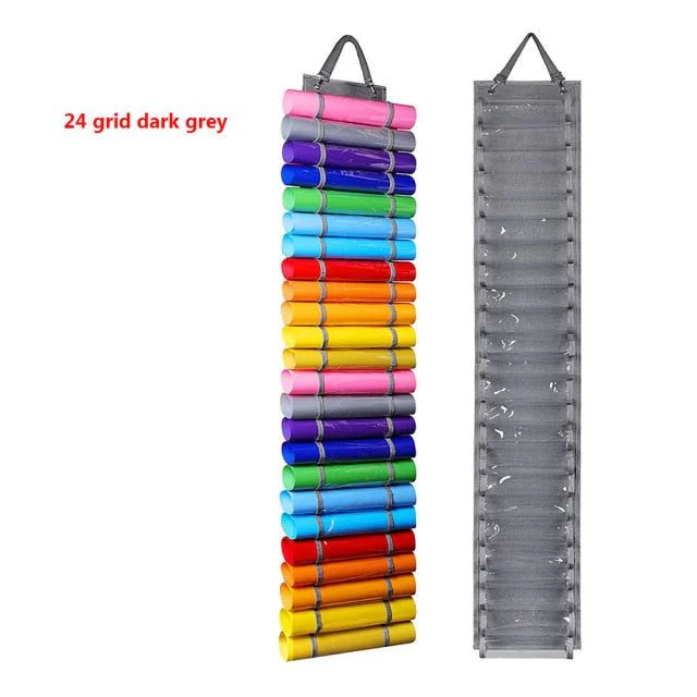 Hanging Vinyl Roll Holder x 24 Compartments - Image 5