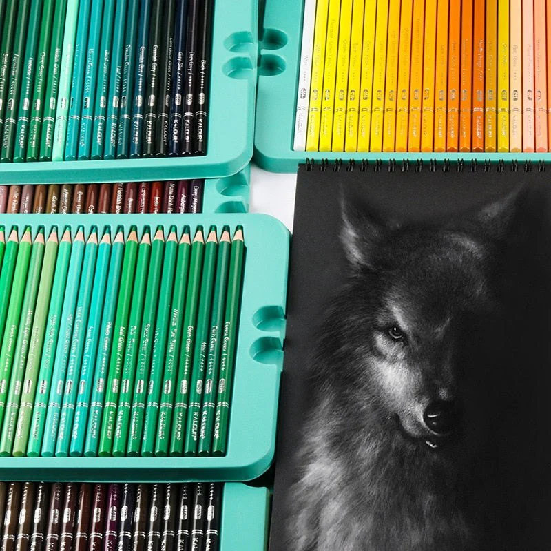 Kalour 240 Artist Professional Coloured Pencils Set - Image 12