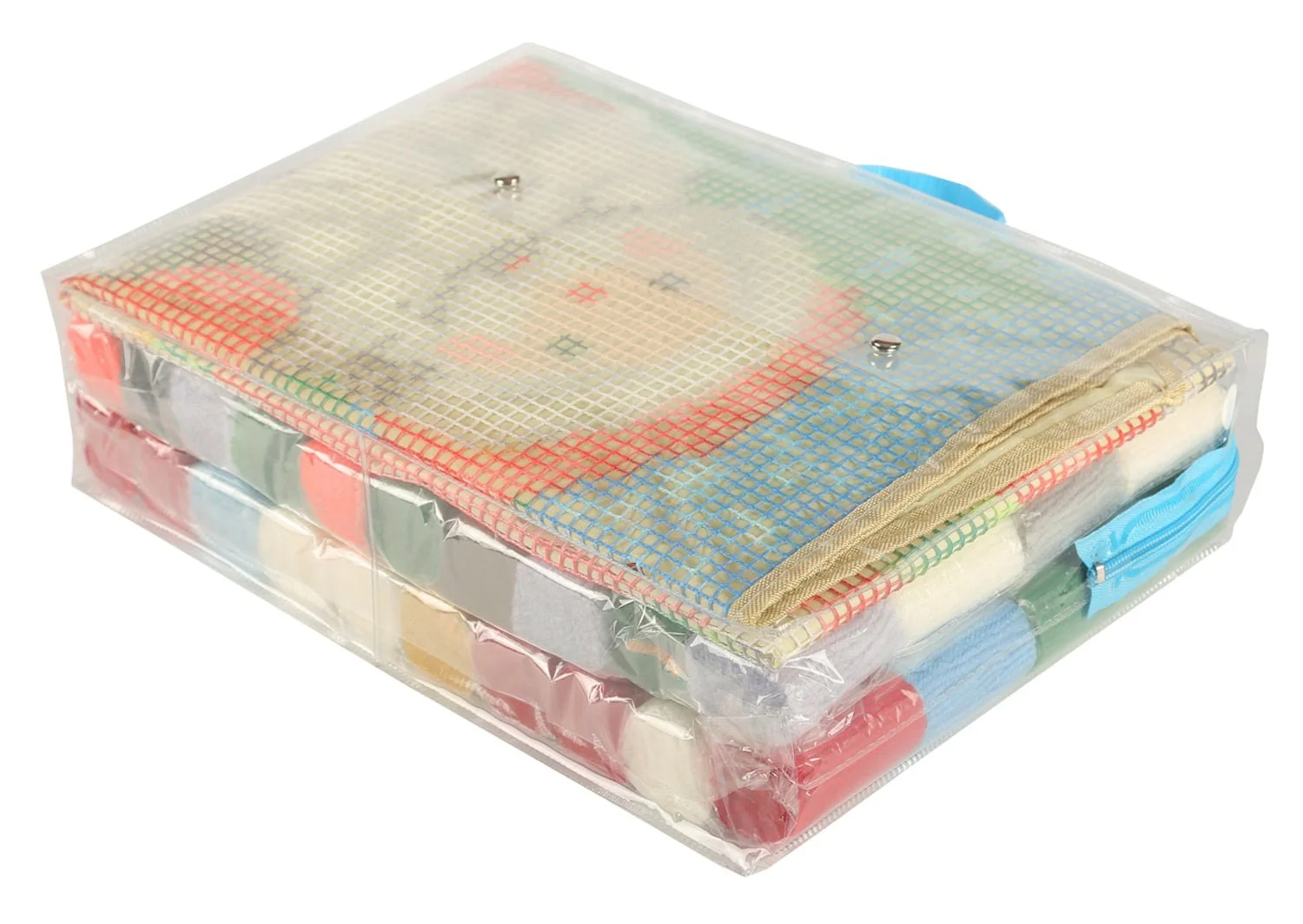 Latch Hook Kit - Rug Making Kit Starlight Santa 70x120cm - Image 8