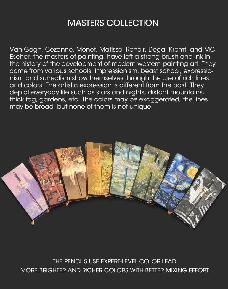 Marco Masters Collection 80 Colors Professional Fine Artist Oil Colour Pencils - Image 5