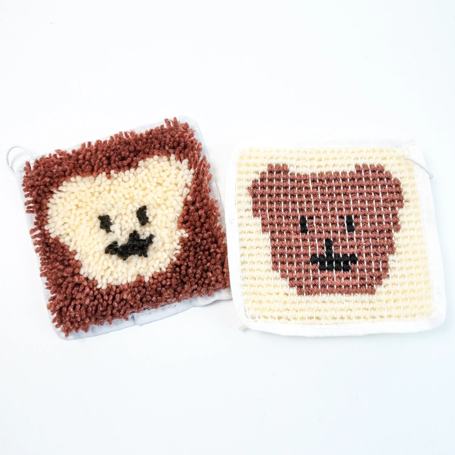 Mini Latch Hook Beginner Kits - Chocolate Teddy Bears - Image 7