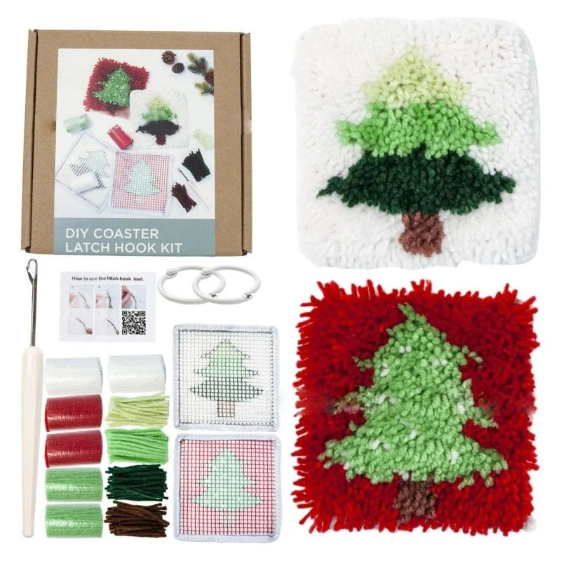 Mini Latch Hook Beginner Kits - Rainbow - Image 5