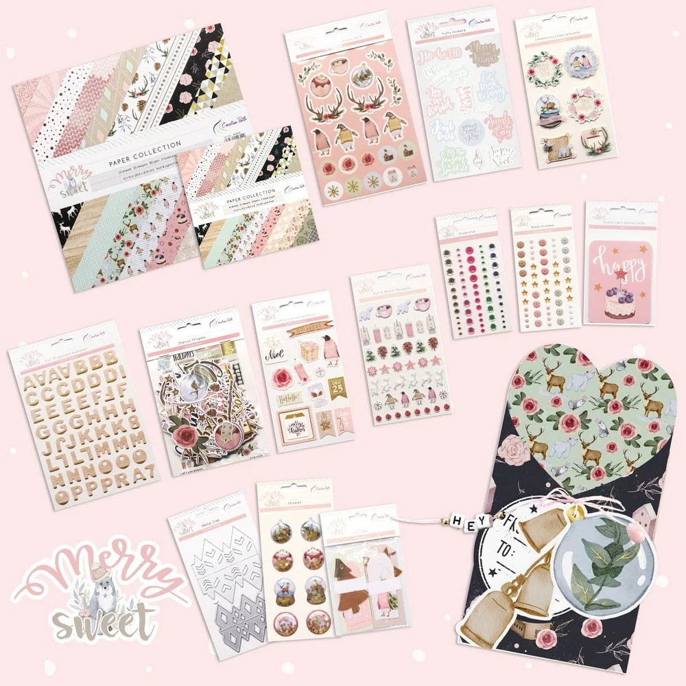 Paper Crafts Scrapbooking Value Pack - Merry Sweet Christmas - Image 3