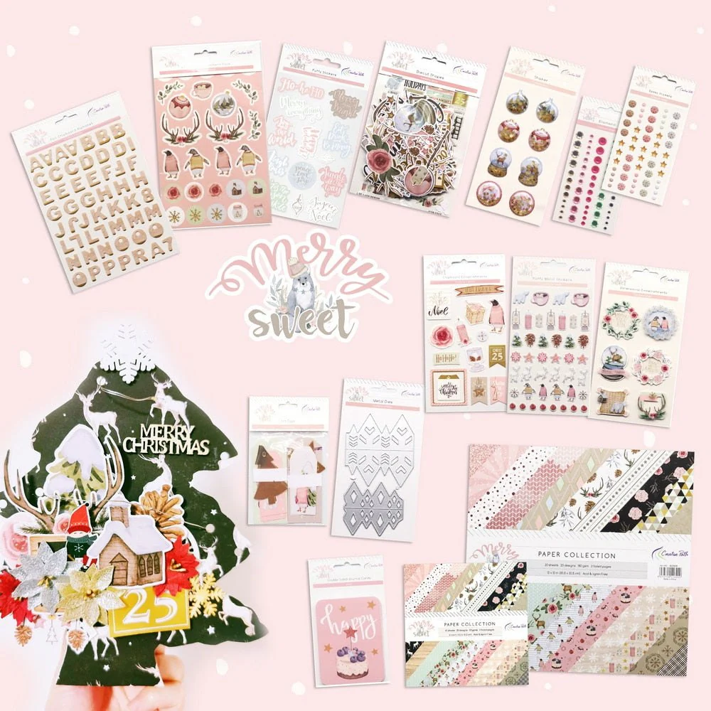 Paper Crafts Scrapbooking Value Pack - Merry Sweet Christmas - Image 4