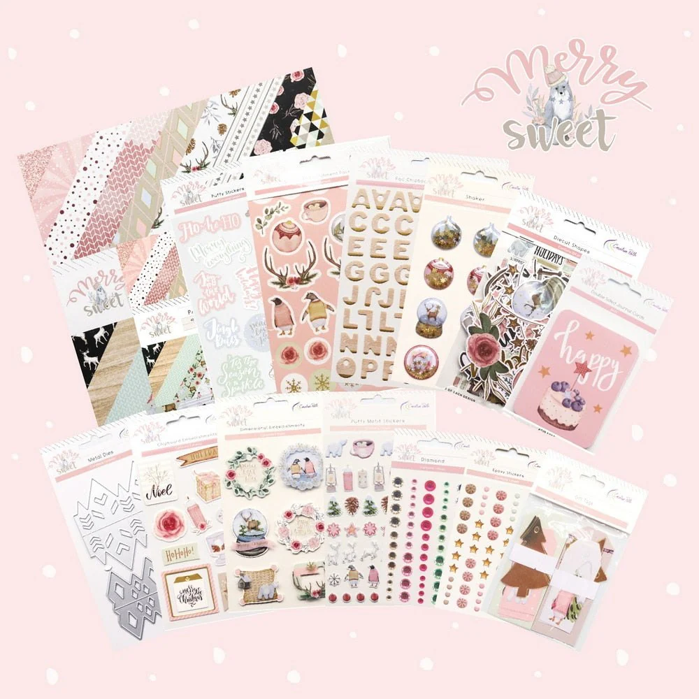 Paper Crafts Scrapbooking Value Pack - Merry Sweet Christmas - Image 5