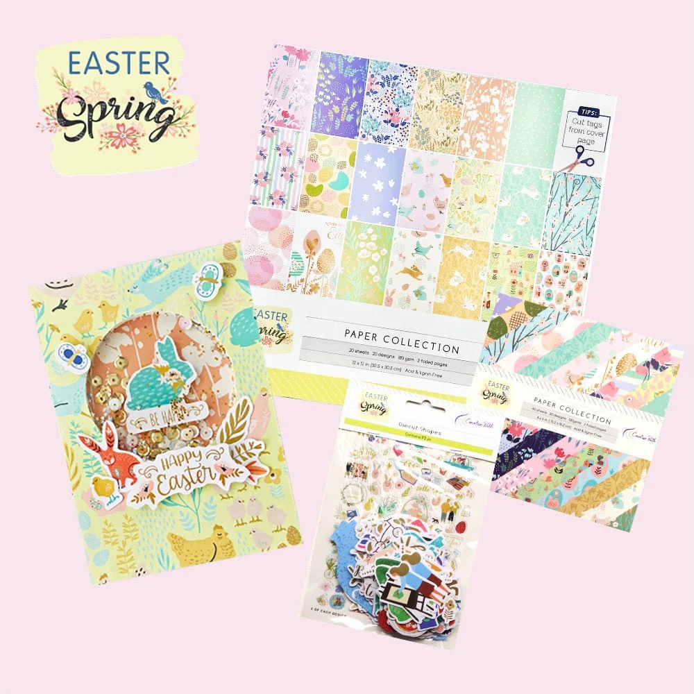 Paper Crafts Scrapbooking Value Pack - Spring Easter - Image 3