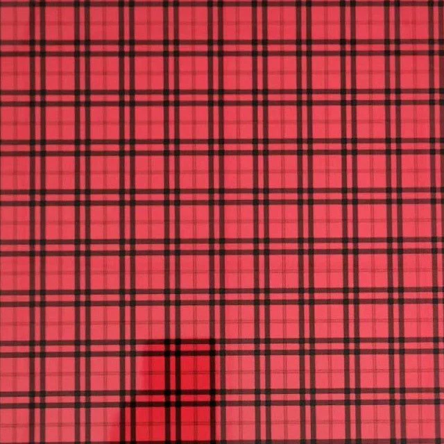 Plaid Checkered Print Patterned Heat Transfer Vinyl - Image 7