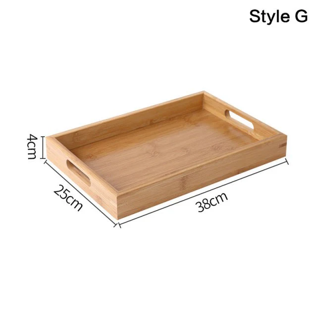Rectangular Bamboo  Serving Tray - Image 10