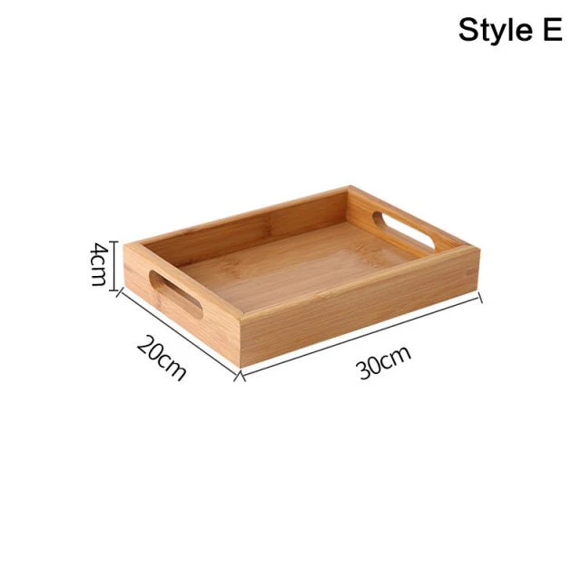 Rectangular Bamboo  Serving Tray - Image 12
