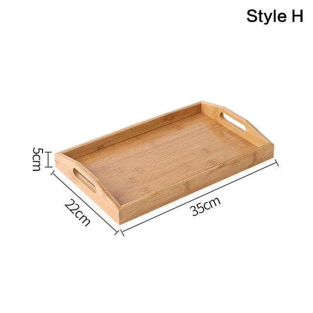 Rectangular Bamboo  Serving Tray - Image 4