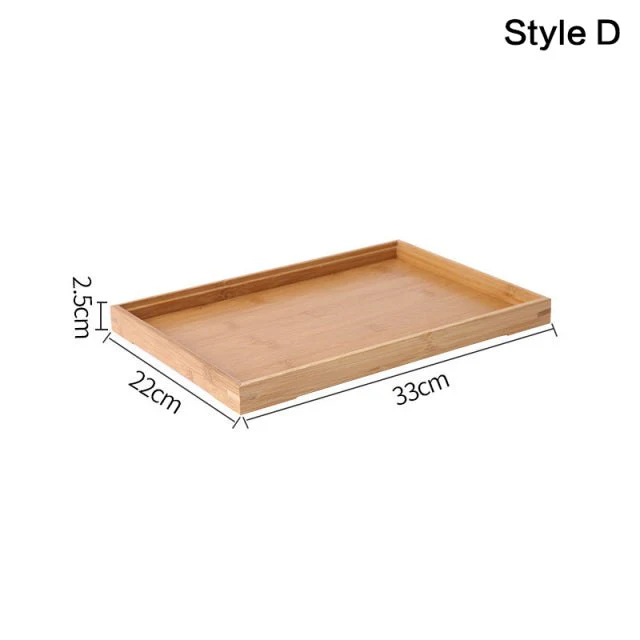 Rectangular Bamboo  Serving Tray - Image 6