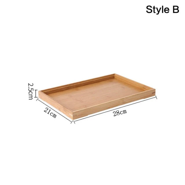 Rectangular Bamboo  Serving Tray - Image 7