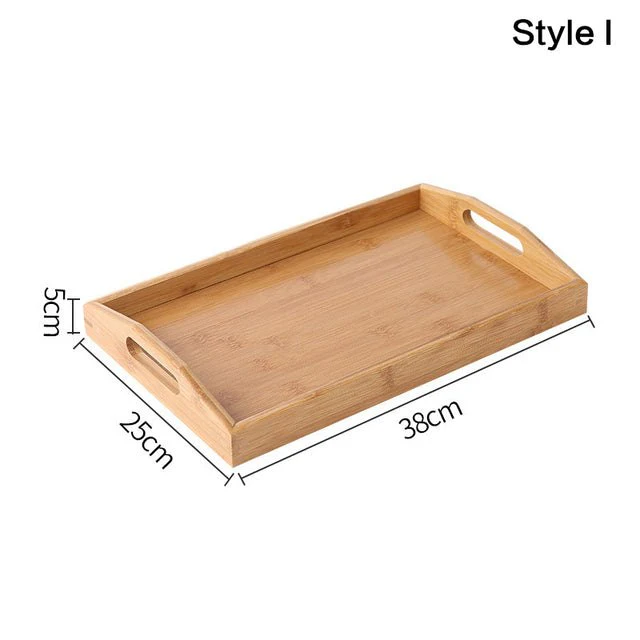 Rectangular Bamboo  Serving Tray - Image 8