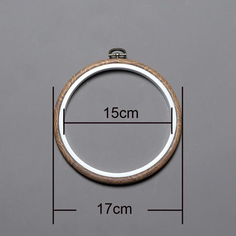 Retro Round Oval Embroidery Hoops - Image 3
