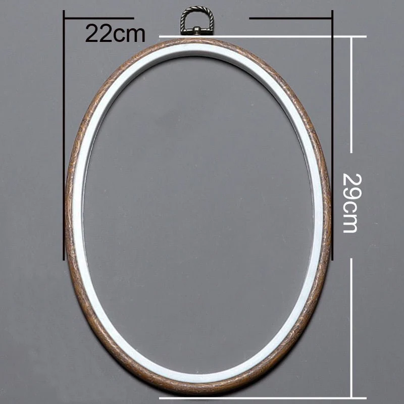 Retro Round Oval Embroidery Hoops - Image 4