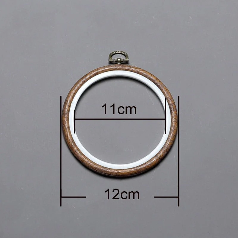 Retro Round Oval Embroidery Hoops - Image 5