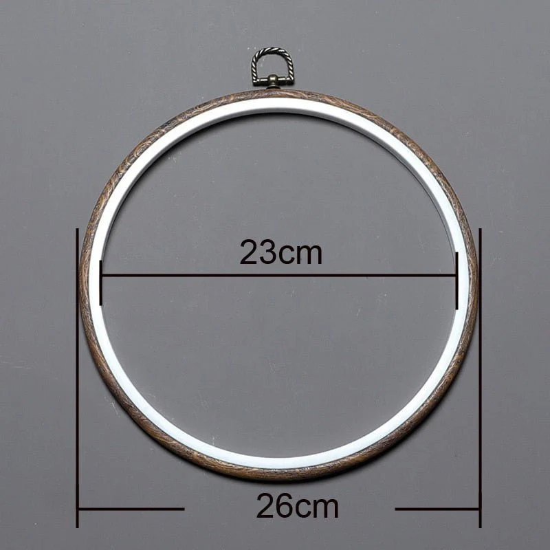Retro Round Oval Embroidery Hoops - Image 7