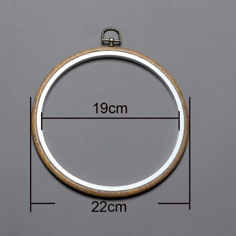 Retro Round Oval Embroidery Hoops - Image 8