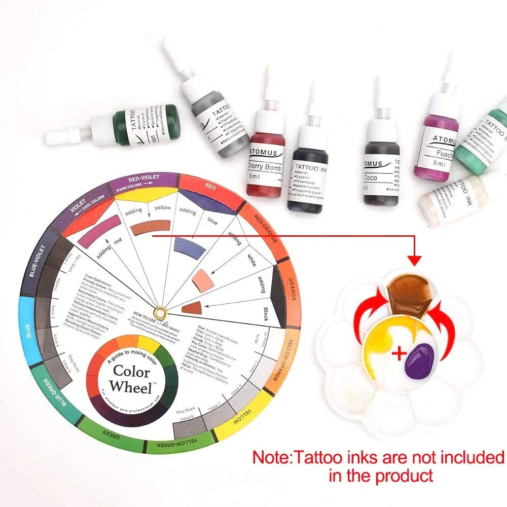 Rotating Paint Mixing Colour Wheel Guide - Image 4