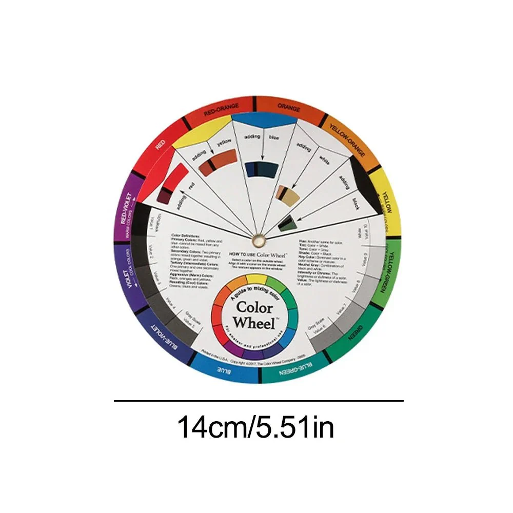 Rotating Paint Mixing Colour Wheel Guide - Image 8