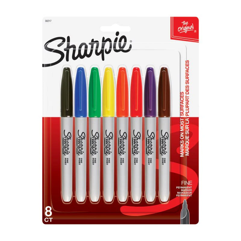 SHARPIE Permanent Marker FP Fashion Pack of 8 - Image 3